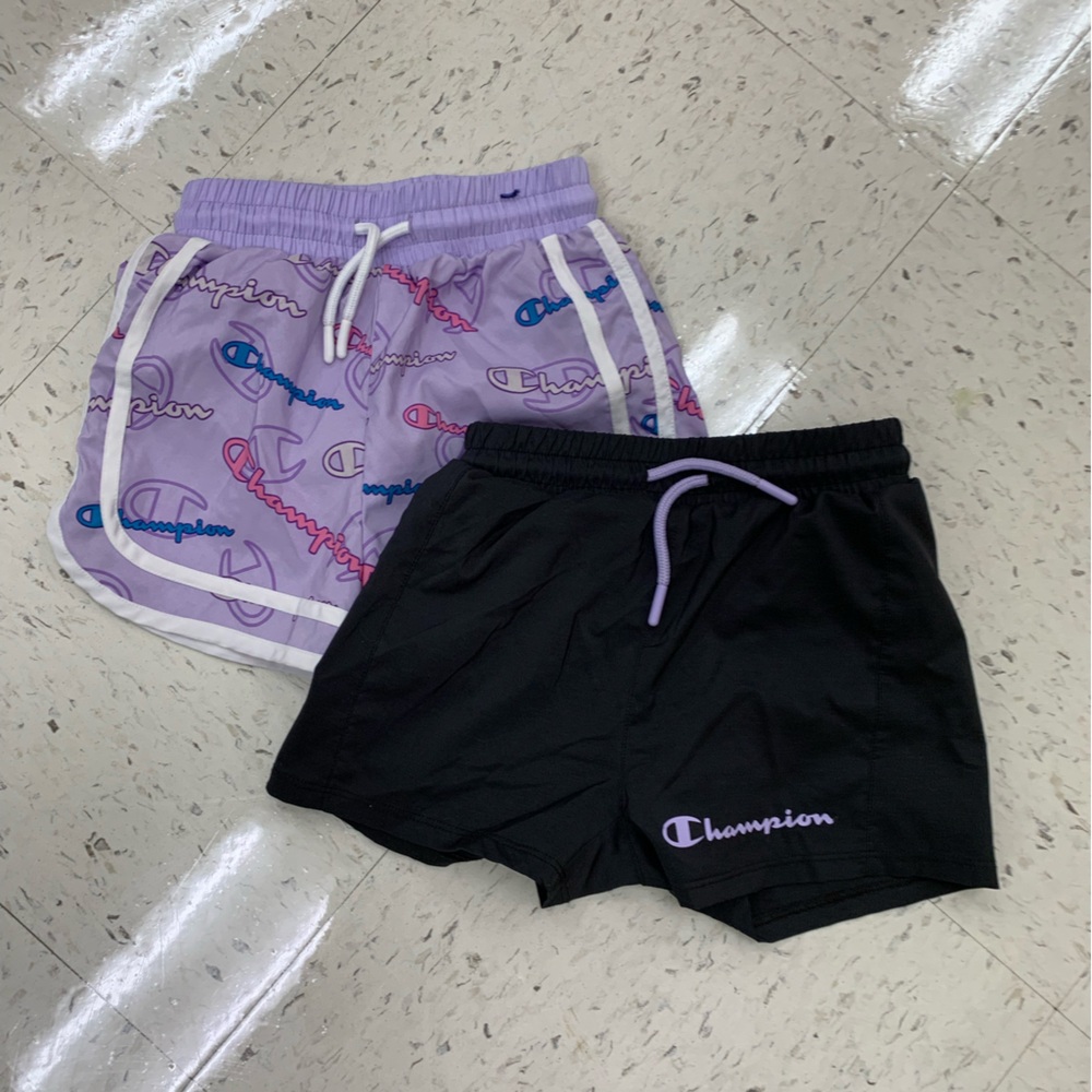 Cute Champion athletic shorts with built in liner.